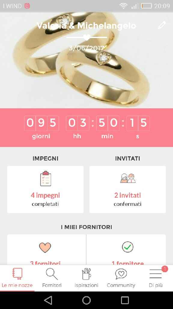 Quanti giorni mancano alle tue nozze? - 1