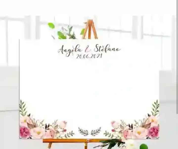 Partecipazioni e tableau mariage - 1