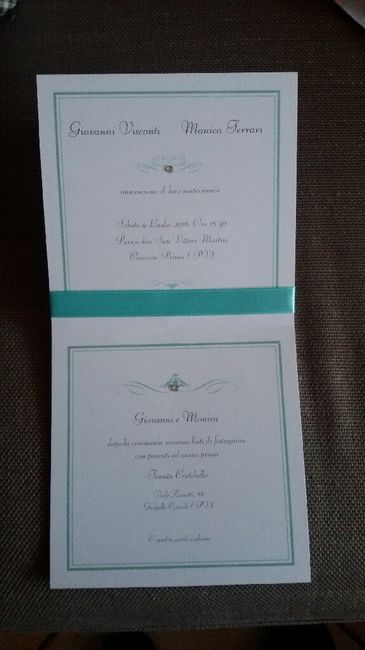 Partecipazioni arrivate!!!!!!! - 2