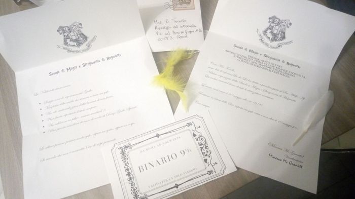 addio al nubilato - lettera da hogwarts