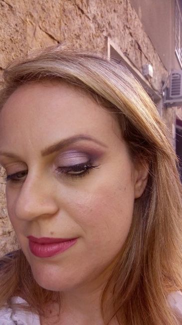 trucco mezzo viso