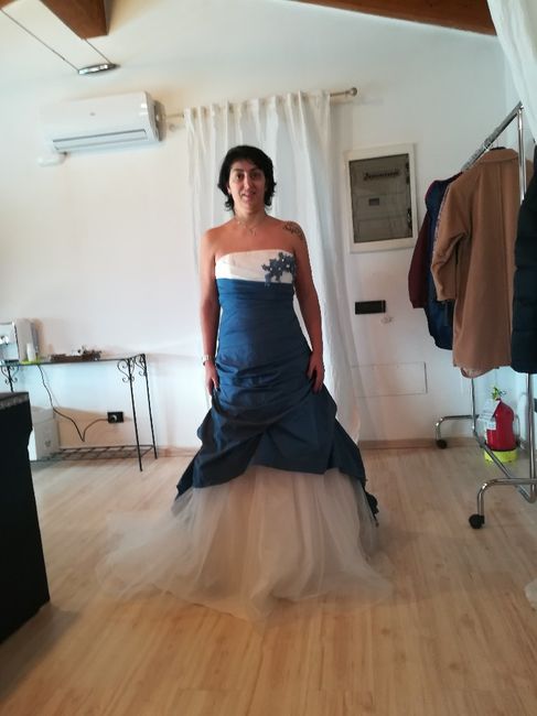 Tema bianco blu..e il vestito? - 2
