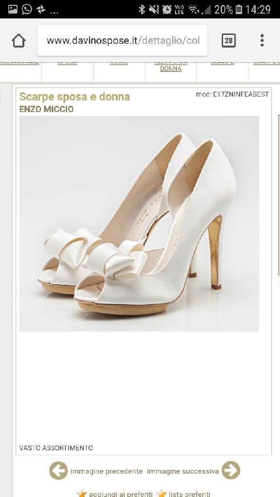 Scarpe da sposa Enzo Miccio - 1