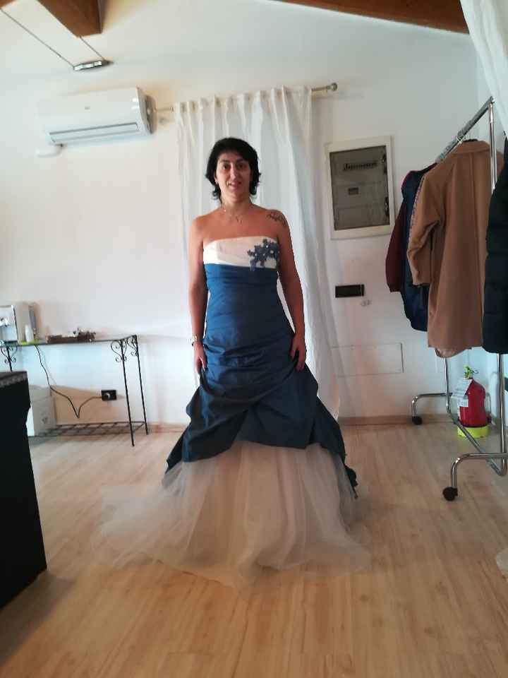 Abiti da sposa colorati tendenza 2019 - 1