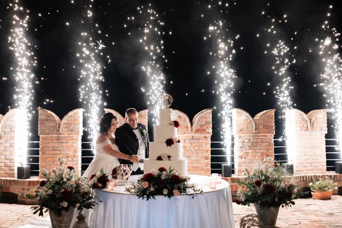 🎆 Fuochi d’artificio dopo il taglio torta 🎂💥 - 1