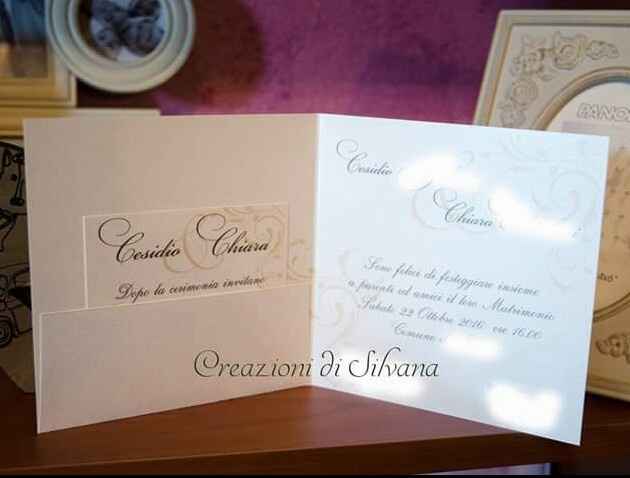 Ecco le partecipazioni! pareri? - 2