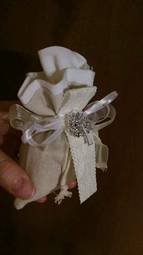 Sacchetti confetti shabby chic - 2