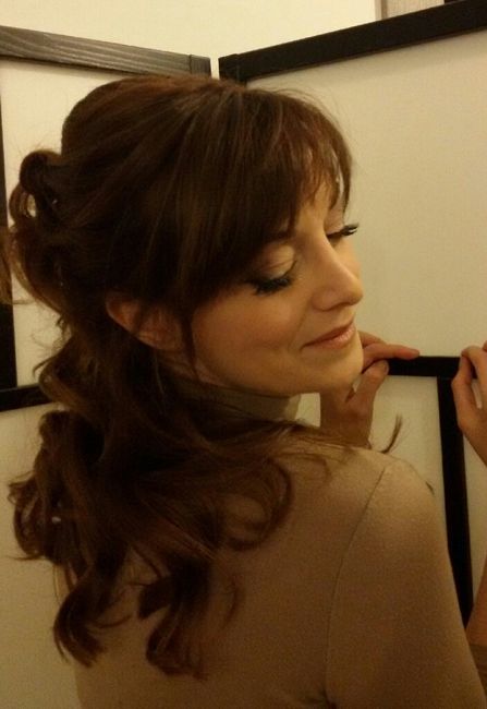 Prima prova trucco anche per me... - 2