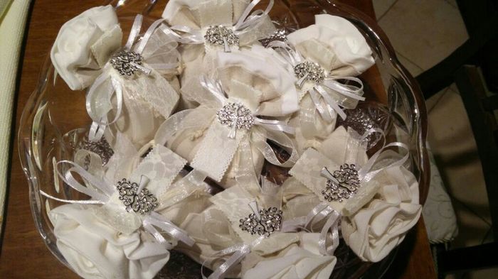 Sacchetti confetti shabby chic - 1