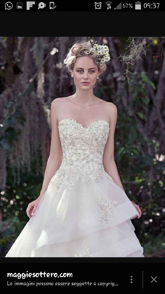 I gioielli sull'abito nuziale - 1