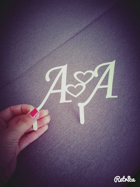 Il nostro cake topper - 1