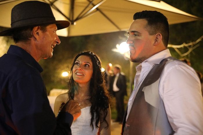 chiacchiere con il cantante