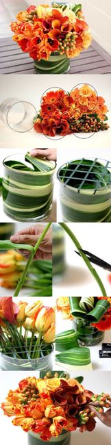 Centrotavola con vaso coperto.. how to! - 1