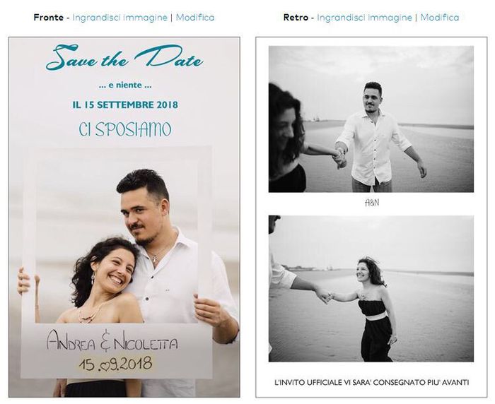  Campione di prova Partecipazioni da Vistaprint - 1