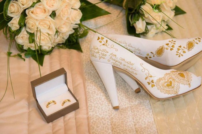 Scarpe sposa personalizzate: applausi o fischi? 1