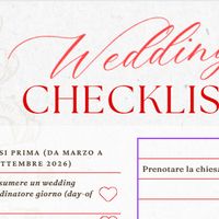 Si iniziano i preparati per le nostre nozze!