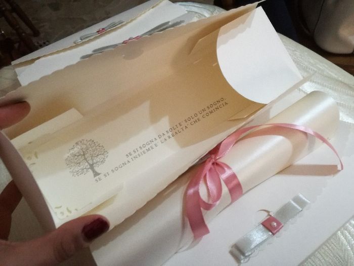 Le mie partecipazioni in scatola!❤ - 2