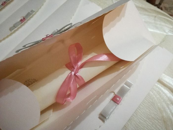 Le mie partecipazioni in scatola!❤ - 3