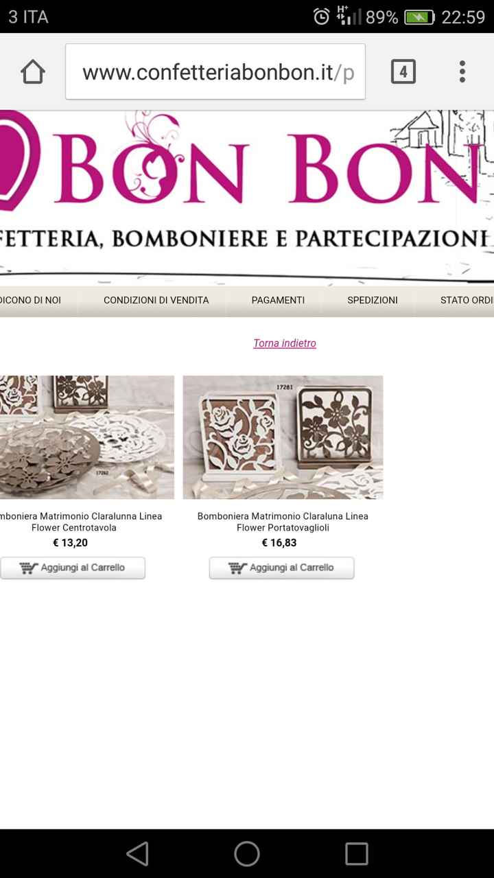 Trova le differenze (bomboniere)