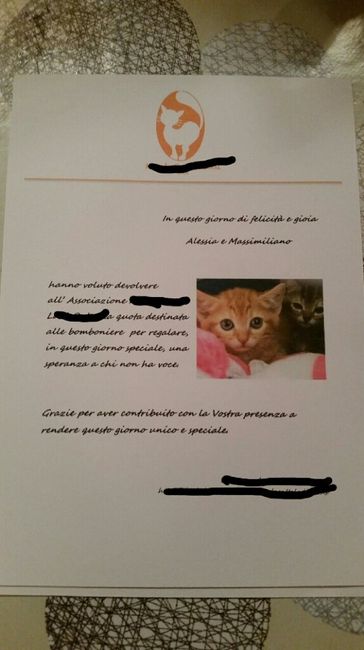 Pergamena bomboniere solidali - 1