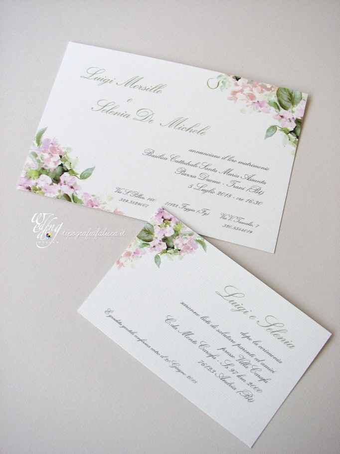  Partecipazione semplice ed elegante - 1