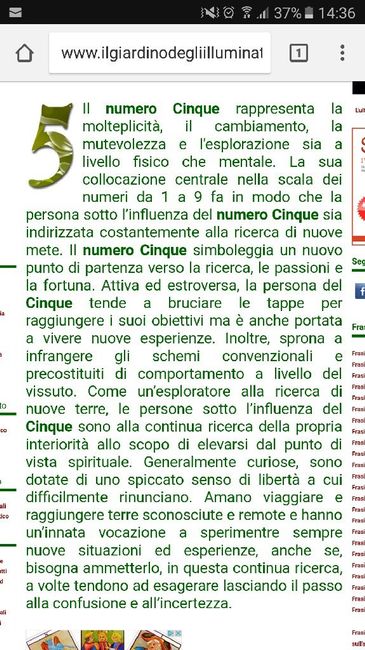Significato dei numeri - 1
