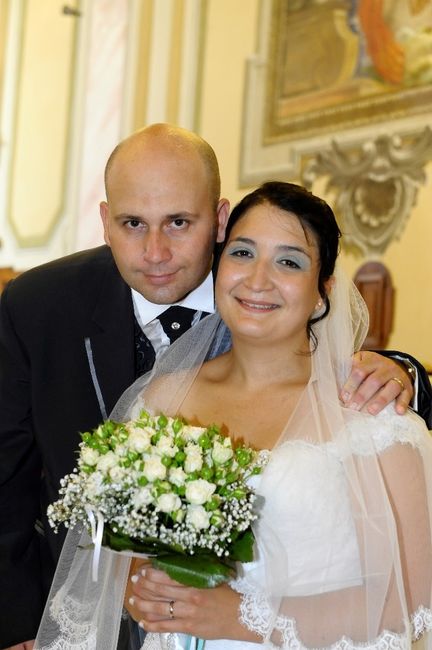 eccoci il giorno del nostro matrimonio