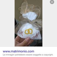 Sacchettini per i non invitati e segna posto - 1