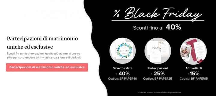 Su Matrimonio.com è arrivato il Black Friday! - 1