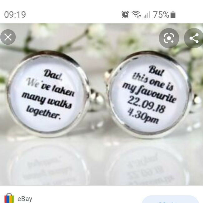 Regalo gemelli papà della sposa 1