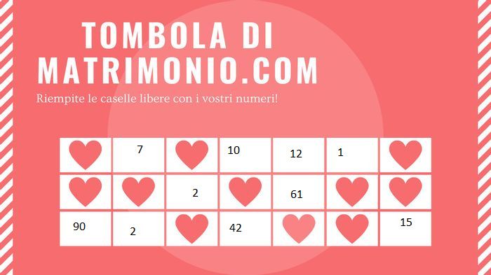 Condividi i tuoi numeri! 6