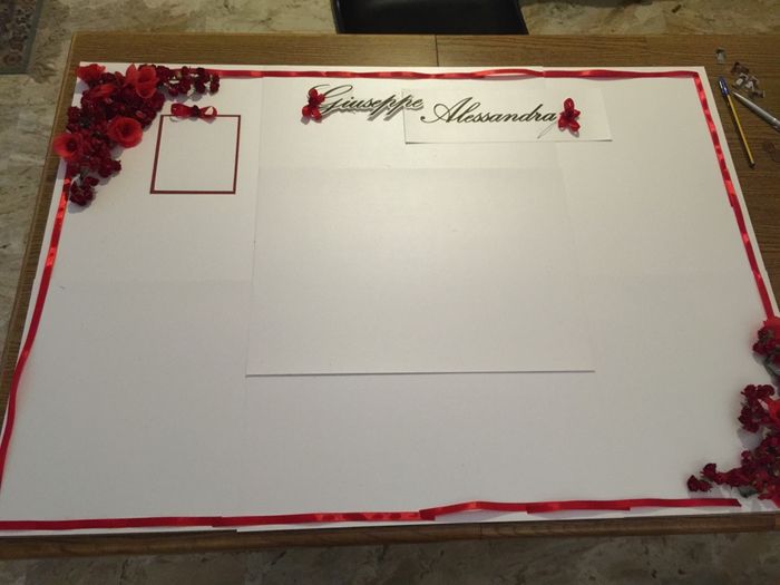 Tableau di nozze fai-da-te - 1