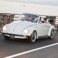 Matrimonio in costiera amalfitana: Maggiolone bianco cabrio Volkswagen o Fiat 500 Spiaggina? - 2