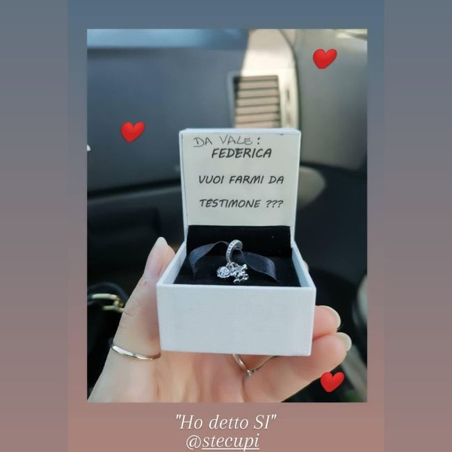 Lo avete già comunicato ai vostri testimoni? - 1