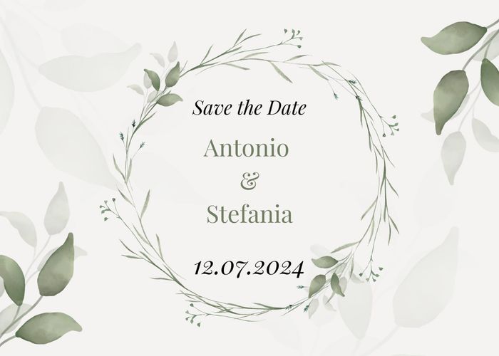 Save the date 5