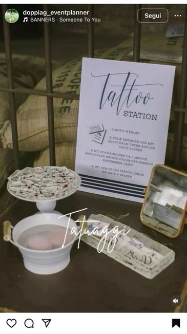 Temporary tattoo station 9