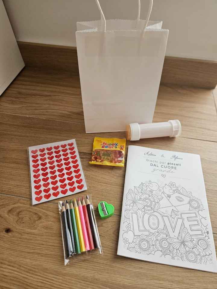 Wedding bag baby con activity book - 1