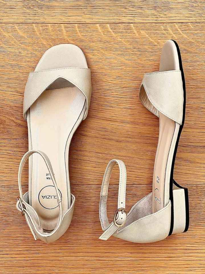 Idee sandalo basso sposa - 7