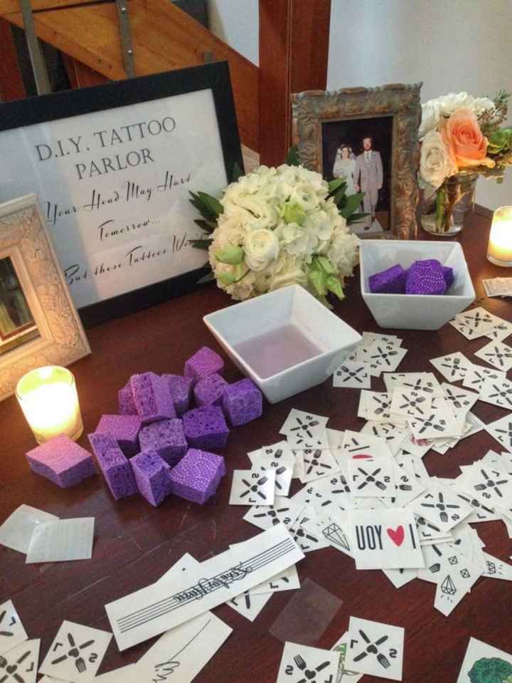 Temporary tattoo station - 2