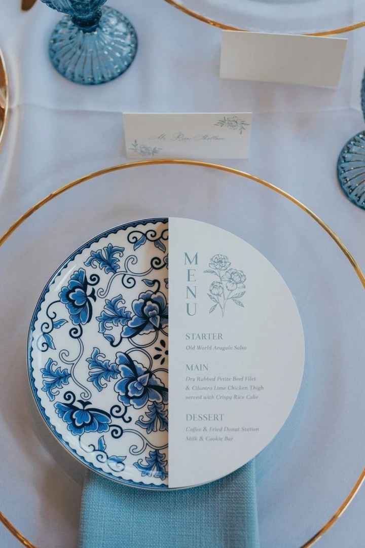 Progetto allestimento tavolo - 1