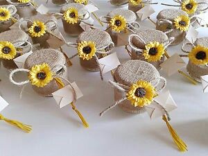 Idee matrimonio rustico e girasoli - 4