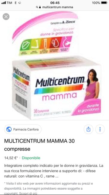 Integratori in gravidanza ma sono necessari?? 1