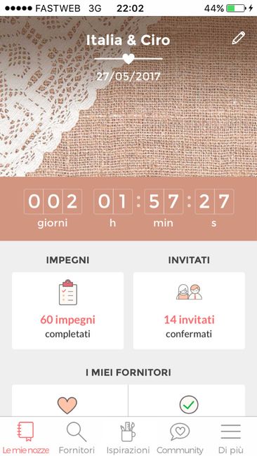 Condividete la data delle vostre nozze - 1