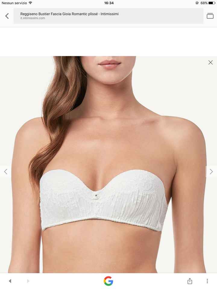 Intimo sotto il vestito da sposa - 1