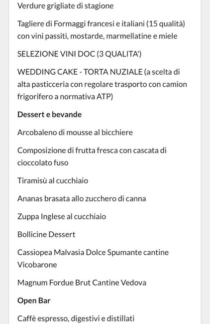 Costo ricevimento - 3