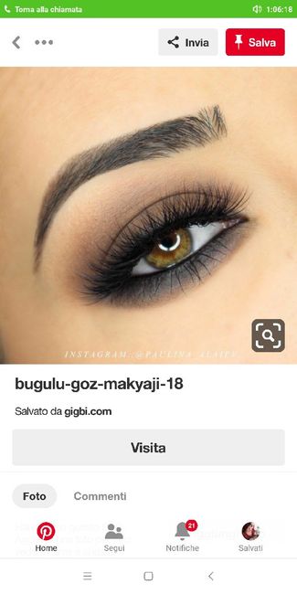 Trucco occhi nocciola. - 1