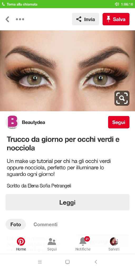 Trucco occhi nocciola. - 2
