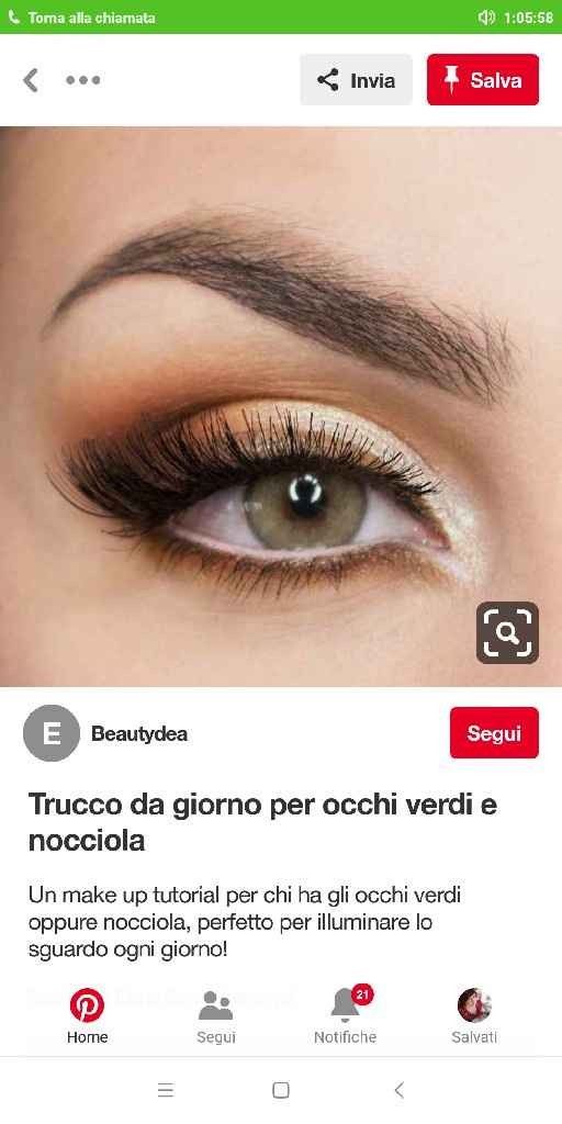 Trucco occhi nocciola. - 3
