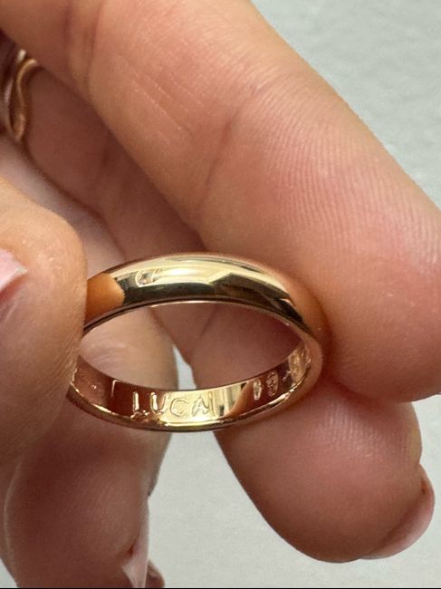 Incisione fedi storta - 2