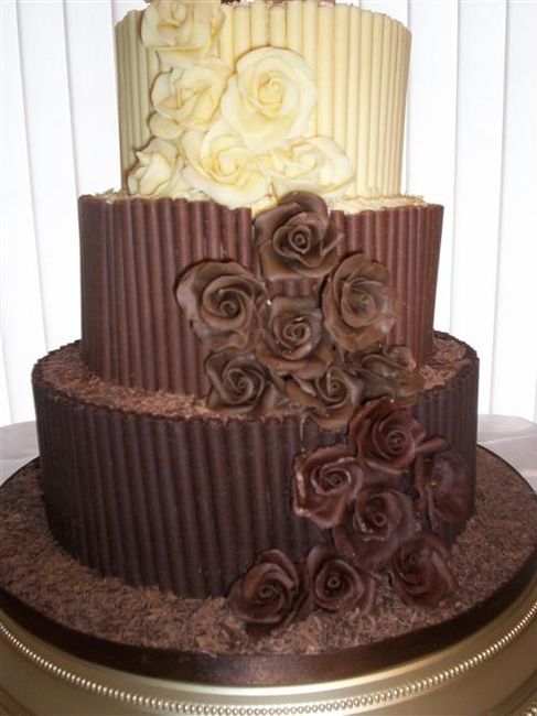 torta ai 3 cioccolati